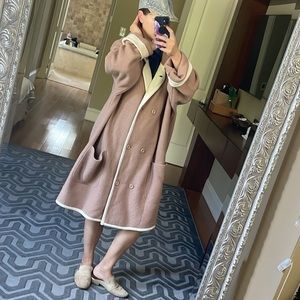 Double. Winner coat with hoodie